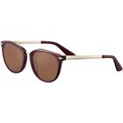 JODIE, Shiny Crystal Burgundy Shiny Light Gold Metal-Mineral Polarized Drivers Cat 2 to 3, hi-res image number null